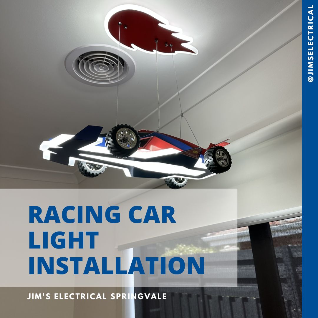 Racing Car Light Installation